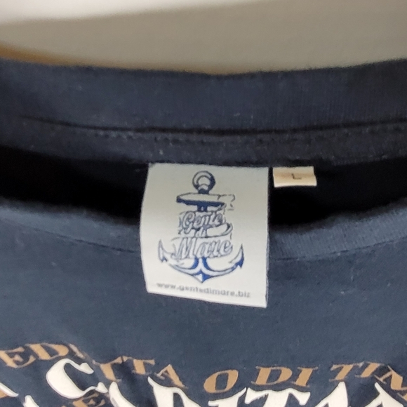 Mens IL CAPITANO Tee Shirt - Picture 4 of 4